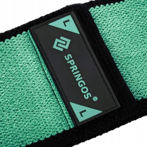 Резинка для фитнеса  Springos Hip Band Size L FA0111 - фото №10